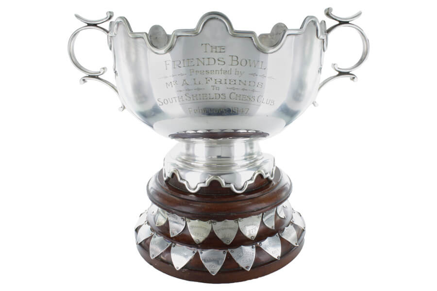 The FRIENDS Trophy was donated to the Club by its President Mr Arnold L Friends in February 1947.